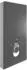 Bernstein Sanitärmodul 805S für Wand-WC, Sensorsteuerung, 2-Mengen-Spülung, ESG-Glasfront schwarz (805S)