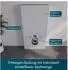 Bernstein Sanitärmodul 805S für Wand-WC, Sensorsteuerung, ESG-Glasfront weiß (805S)