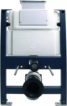 Bernstein Vorwandelement Wand-WC mit Betätigungsplatte satiniert (G3005A)