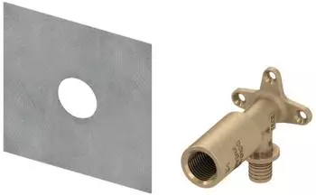 Tece TECEprofil System-Wandscheibe TECEflex 16x1/2", lange Ausf&uuml;hrung, Siliziumbronze (9021021)