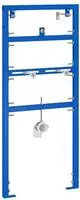 vidaXL Wandhalterung f&uuml;r Urinalsystem Blau 50 x 3 x 112 cm