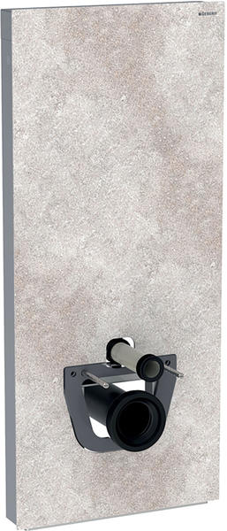 Geberit Monolith Plus Sanitärmodul für Wand-WC 114 cm Steinzeug Betonoptik / Aluminium (131.231.JV.5)