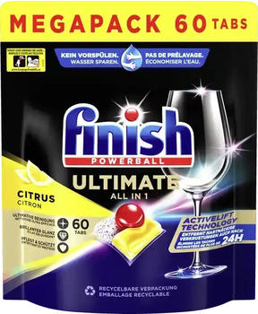 Calgonit Finish Powerball Ultimate All-in-1 Citrus (60 Stk.)