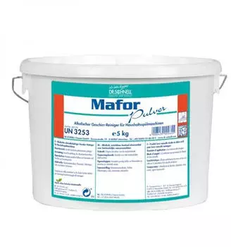 Dr. Schnell Mafor Pulver Geschirrsp&uuml;lmittel 5 kg Eimer