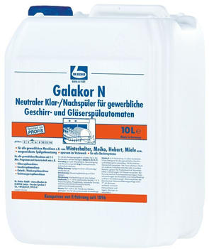 Dr. Becher Galakor N Klar-/Nachspüler Geschirrspülmaschinen 10L (1er Pack)