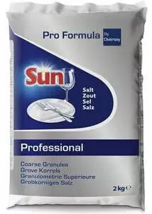 Sun Spülmaschinensalz Professional, 100848994, Spezial Salz, grobkörnig, 2kg