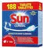 Sun Spülmaschinentabs Professional Classic, 101100935, Geschirr-Reiniger, 188 Tabs