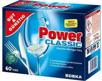Edeka Gut & Günstig Classic Geschirr-Reiniger Tabs