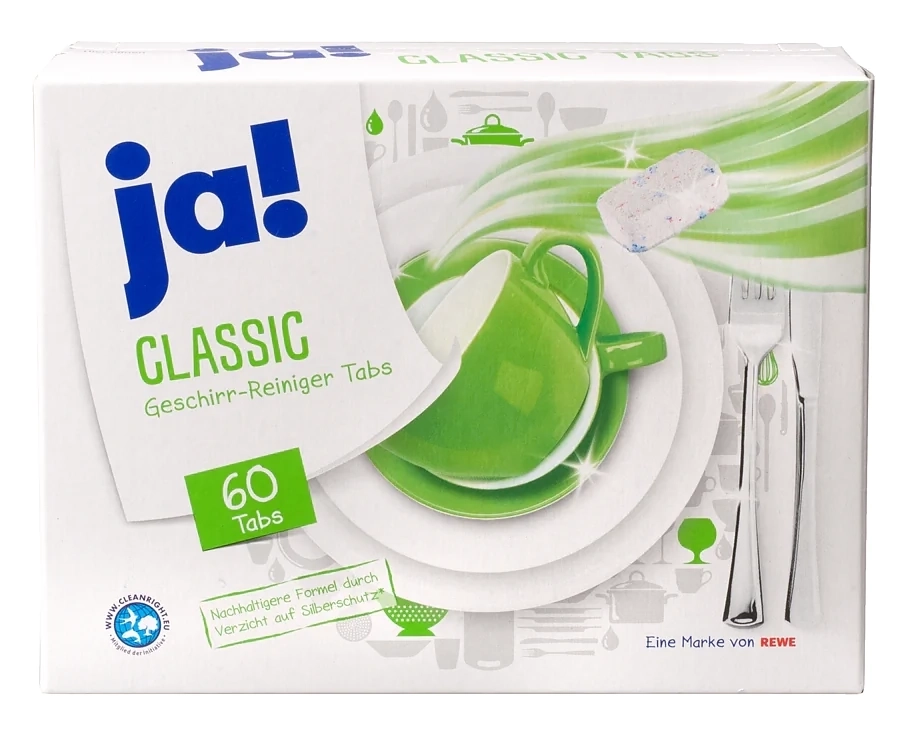 Rewe Ja Classic Geschirr-Reiniger Tabs