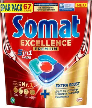 Somat Excellence 4in1 Caps (67 Stk.)