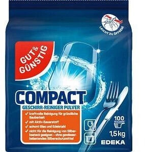 Gut & G&uuml;nstig 5528406002 Geschirr-Reiniger Pulver Compact 1,5kg