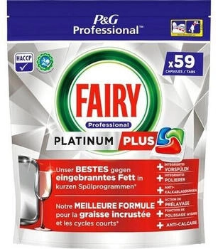 Fairy Professional Platinum Plus Geschirrsp&uuml;lmaschinen-Tabs 59 Sp&uuml;lg&auml;nge