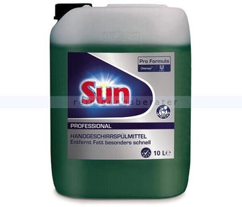 Diversey SUN Professional 10 L Geschirrspülmittel Hautfreundliches Spülmittel mit frischen Zitrusduft