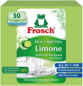 Frosch All-in-1 Sp&uuml;l-Tabs Limone - 30 Stk