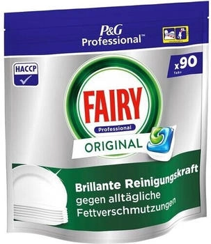 Fairy Professional Original Geschirrsp&uuml;lmaschinen-Tabs, 90 Sp&uuml;lg&auml;nge,