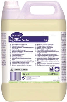 Diversey Suma Nova Pur-Eco L6 maschineller Geschirr-Reiniger 2 x 5 Liter Kanister