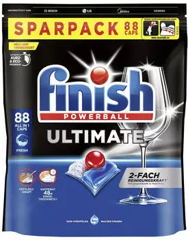 Calgonit Finish Powerball Ultimate Sparpack 88 Caps