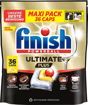 Calgonit Finish Powerball Ultimate Plus Citrus Maxipack