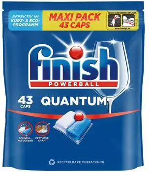 Calgonit Finish Powerball Quantum Fresh Maxipack