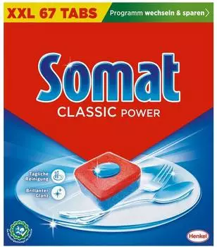 Somat Geschirrspültabs »Classic Power« 67 Stück mehrfarbig