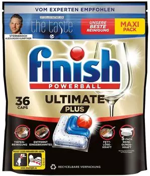 Calgonit Finish Ultimate Plus Fresh Caps Maxipack