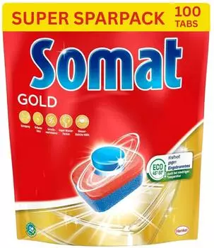 Somat Gold Spülmaschinentabs 100 Stk.