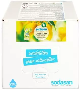 Sodasan Spülmittel Lemon & Lime 20 l