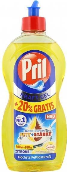 Pril Kraft Gel Zitrone (500 ml)