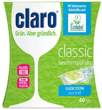 Claro Classic Tabs (40 Stk.) Claro Classic Tabs (40 Stk.)