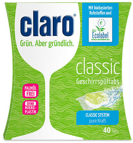 Claro Classic Tabs (40 Stk.)