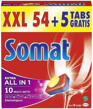 Somat 10 Extra All in 1 54 + 5 Tabs (59 Stück)