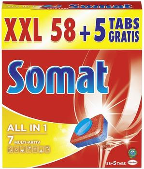 Somat Somat 7 All in 1 XXL 58 + 5 Tabs (63 Stück)