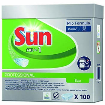 Sun Professional All in One ECO Tabs Geschirrreinigertabs (100 Stk.)