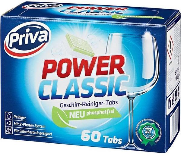 Priva Power Classic Geschirr-Reiniger-Tabs