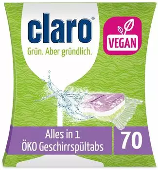 Claro Multi Geschirrsp&uuml;ltabs Alles in 1 (70 Stk.)