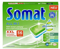 Somat All in 1 Pro Nature Spülmaschinen-Tabs (56 Stk.)