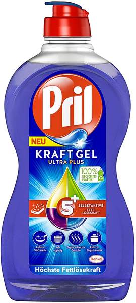 Pril 5+ Kraft Gel Ultra Plus (450 ml)