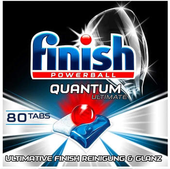 Calgonit Finish Powerball Quantum Ultimate Spülmaschinen-Tabs (80 Stk.)