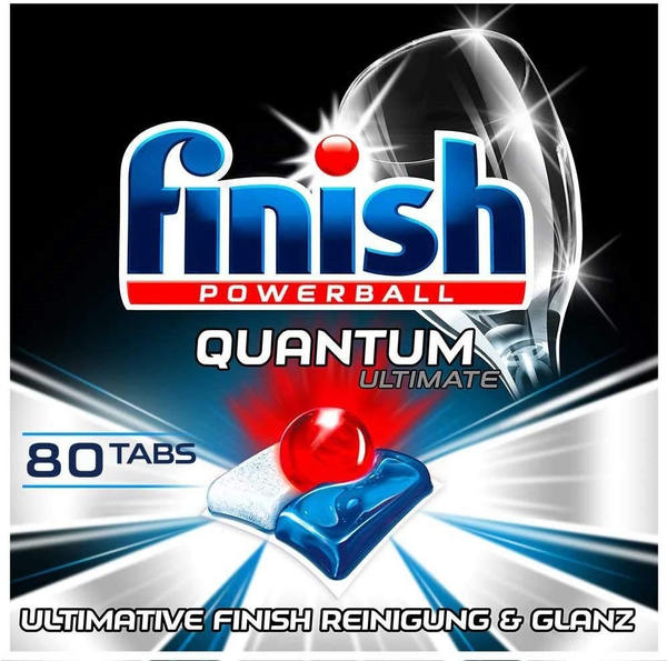 Calgonit Finish Powerball Quantum Ultimate Spülmaschinen-Tabs (80 Stk.)