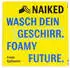Naiked Foamy Future Feste Spülseife Zitrus (80 g)