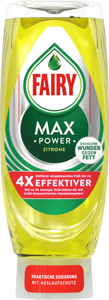Fairy Spülmittel Max Power Zitrone (545ml)