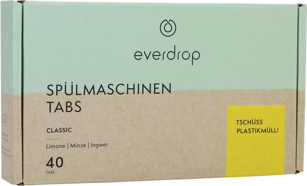 everdrop Spülmaschinentabs Classic (40St)
