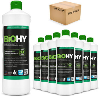 BiOHY Geschirrreiniger, Geschirrspülmittel, Spülmittel, Bio-Konzentrat - 1 x 250 ml Flasche