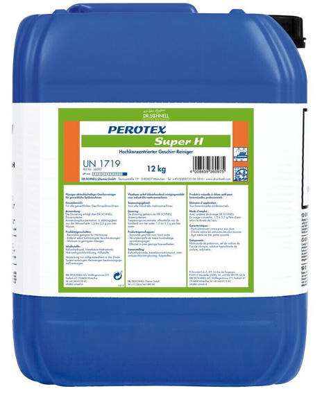 Dr. Schnell Perotex Super H 25 kg Spülmaschinenreiniger Hochkonzentrierter Geschirrreiniger für hohe Wasserhärten