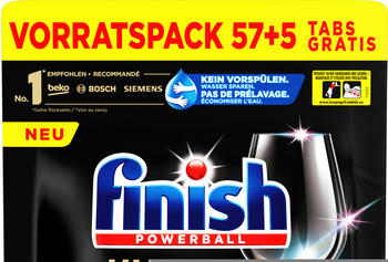 Calgonit Finish Powerball Quantum Ultimate Spülmaschinen-Tabs (57 Stk.)