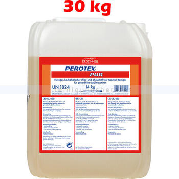 Dr. Schnell PEROTEX PUR 30 kg Spülmaschinenreiniger Sehr gute Spülergebnisse bei Kaffee- und Teerückständen