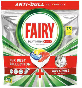 Fairy Spülmaschinentabs Platinum Plus Zitrone (75 Stk.)
