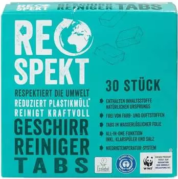 Respekt Geschirr Reiniger Tabs