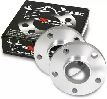 JOM Spurverbreiterung 2×20mm (40mm) NLB 72,6mm 5-Loch 120mm LK (780022)