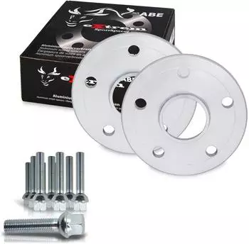 JOM Spurverbreiterung-Set 2×20mm, NLB 57,1mm, 5-Loch, LK 112mm (791087)